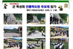 전몰학도병 추모제 참가 사진 사진