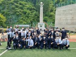 2021학년도 태백중학교 학도병 추모제 사진