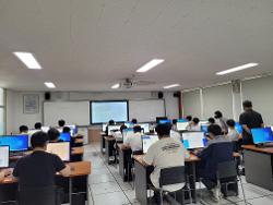 7.12.(월) 군특성화부 이테스트 시험 응시 사진