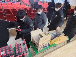 2021년 군 특성화 전체 간담회 및 다과회 사진