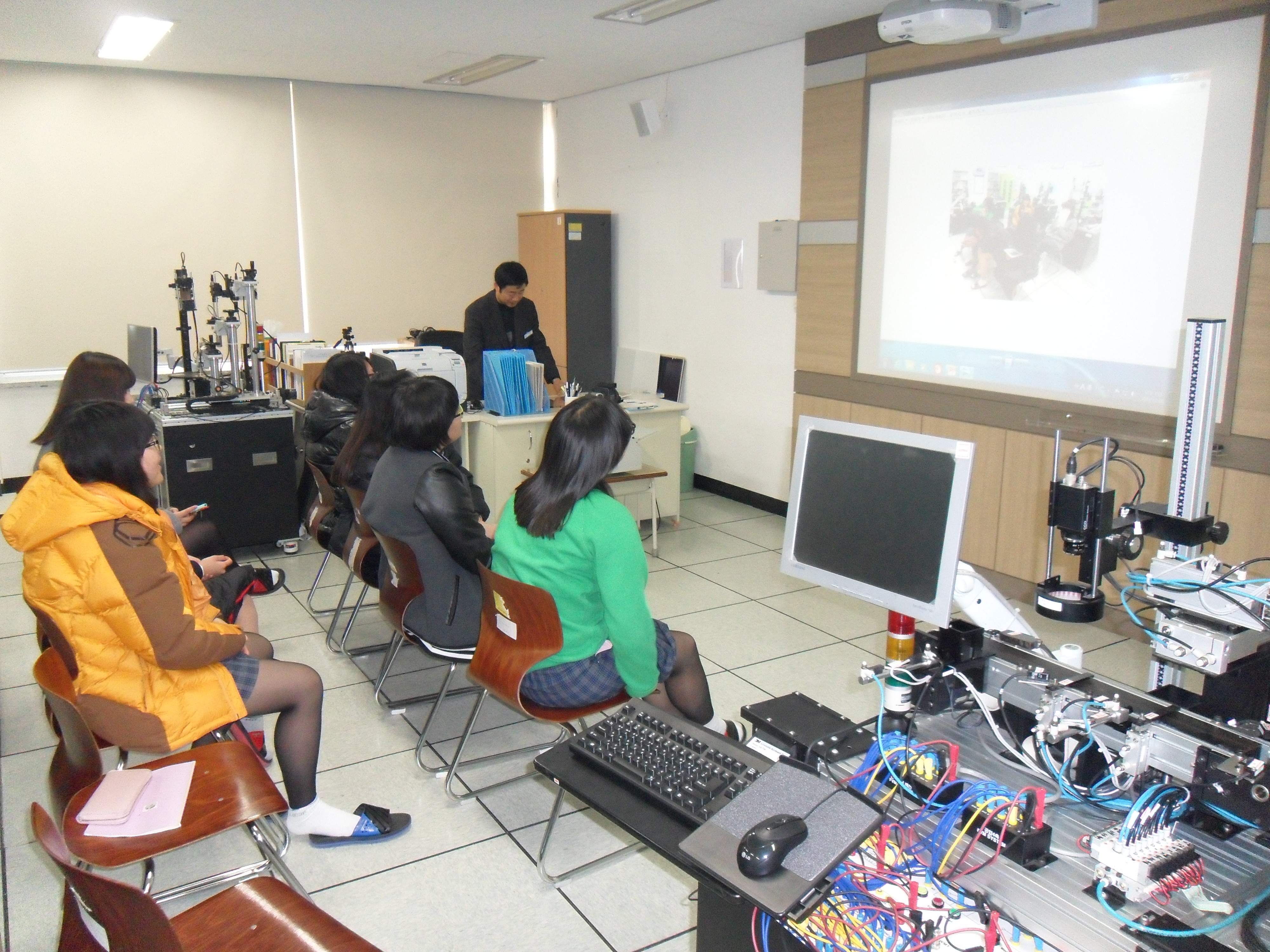 2014 11. 6. 황지여자중학교 3학년 3반 진로직업교육체험학습  사진