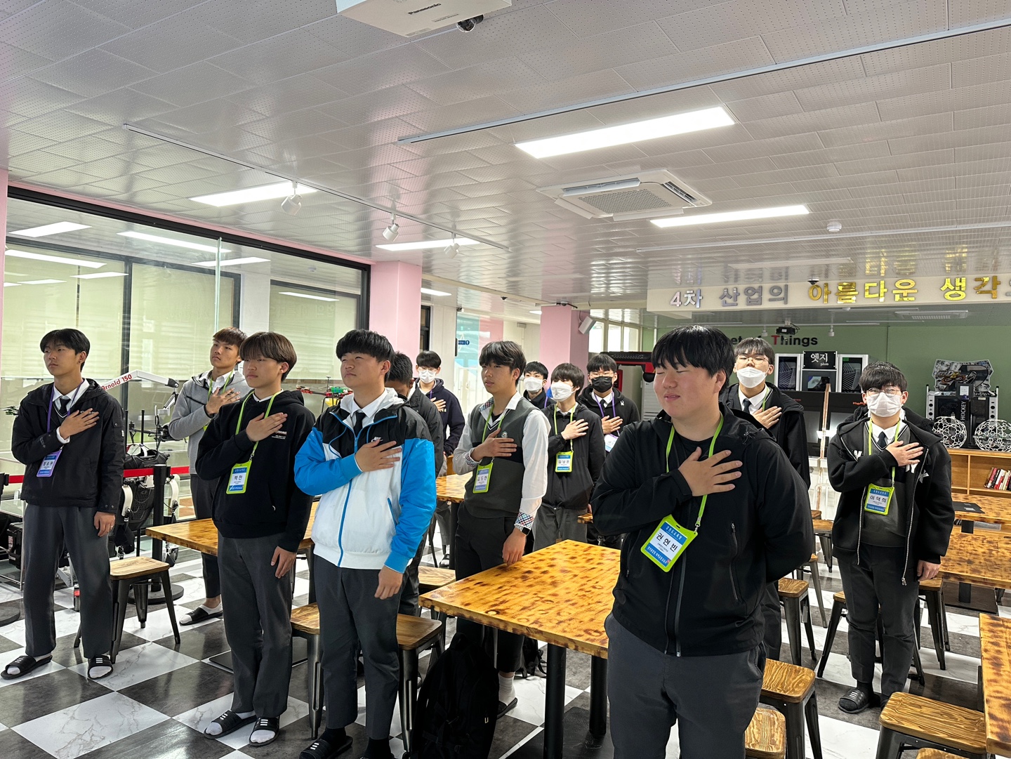 2023학년도 창의융합형 IoT 태백공동실습소 5기 입퇴소식 사진