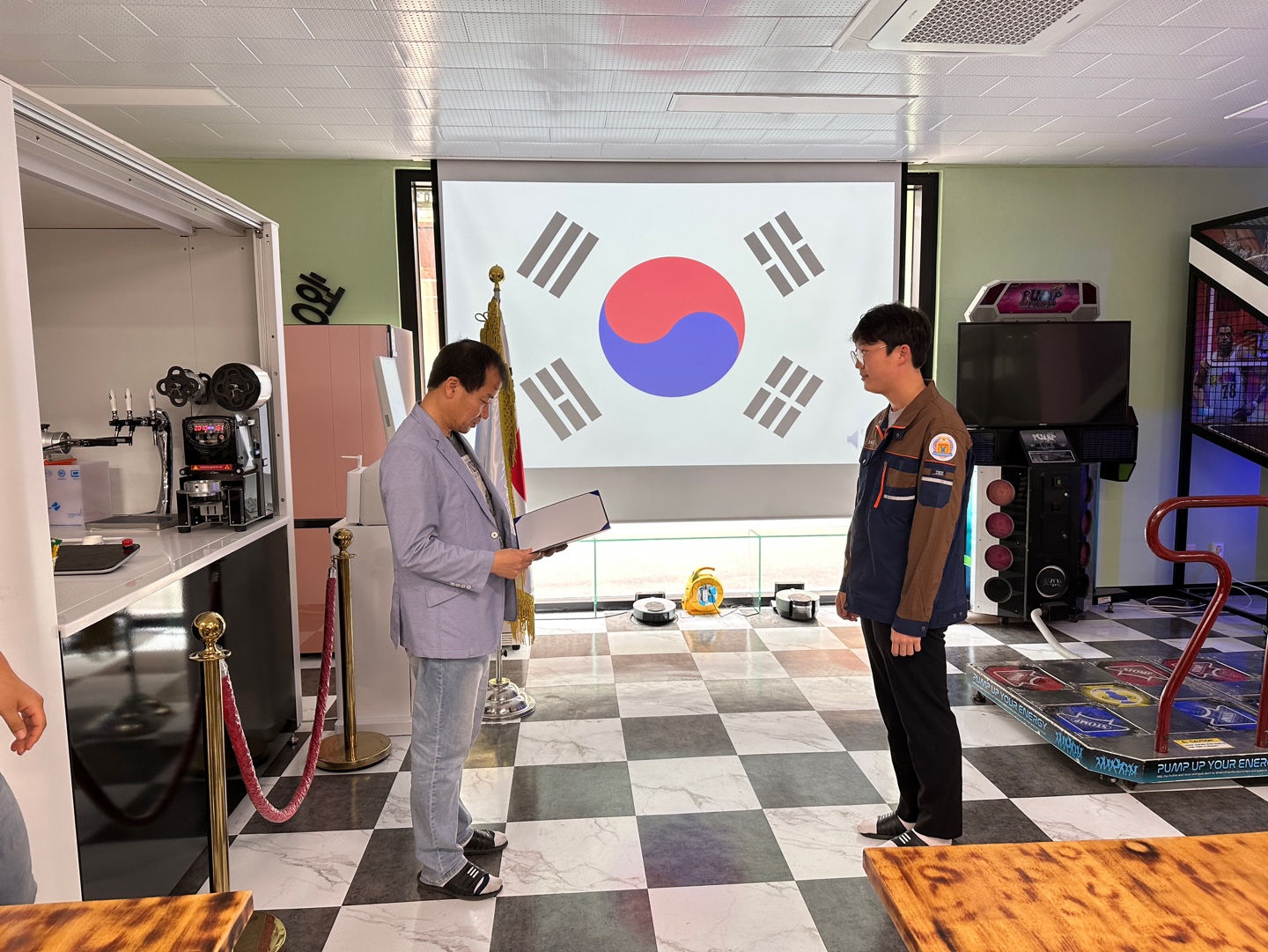 2023학년도 창의융합형 IoT 태백공동실습소 6기 입퇴소식 사진